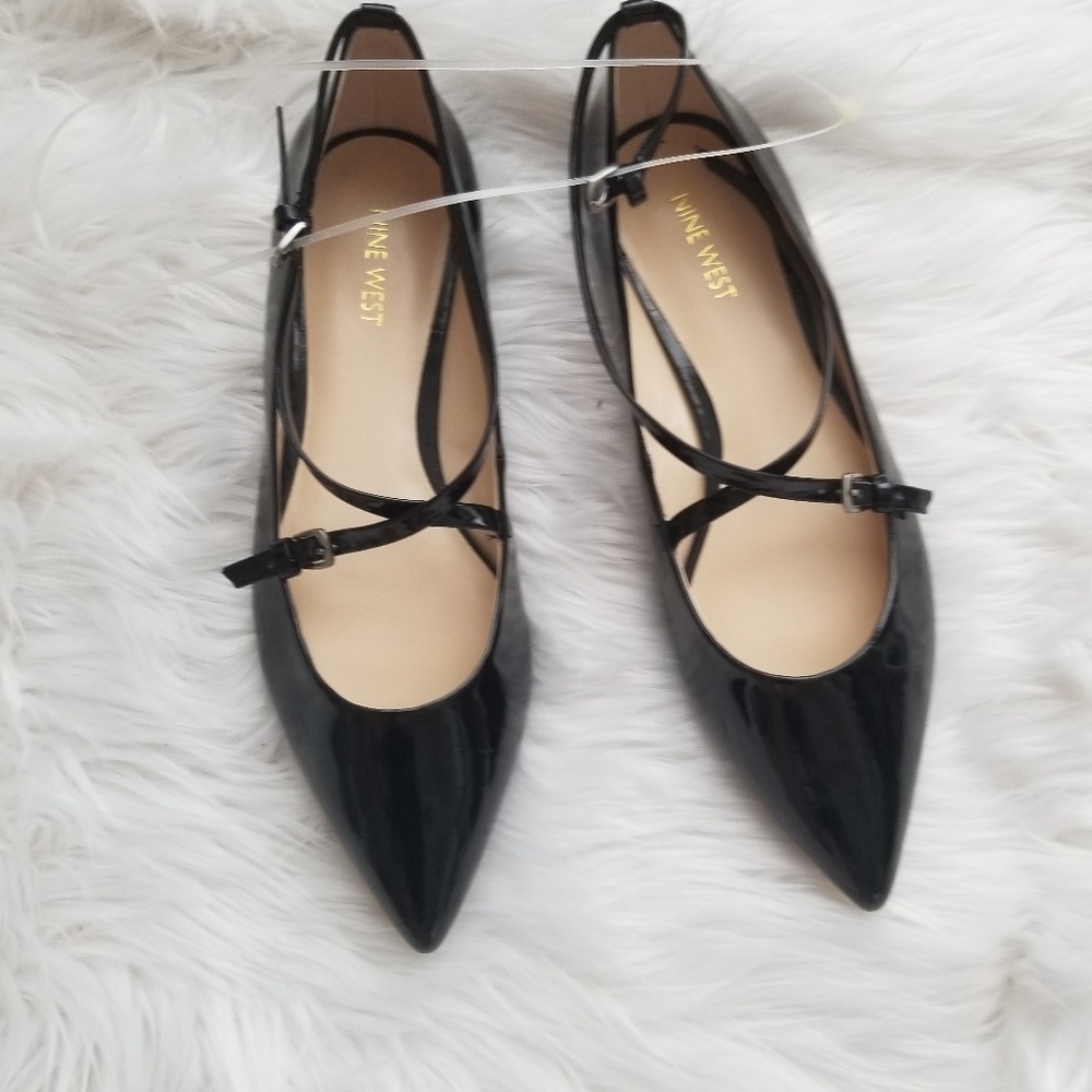 NWOT,  Nine West Flat Patent leather maryjanes